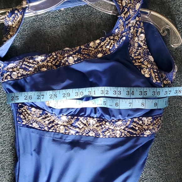 Blue formal dress - Picture 5 of 8